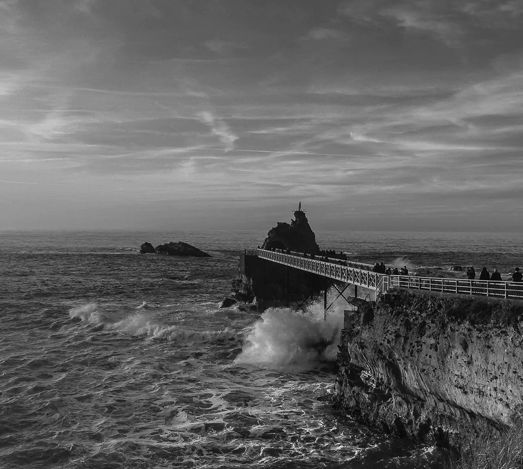 le rocher de la vierge Biarritz
