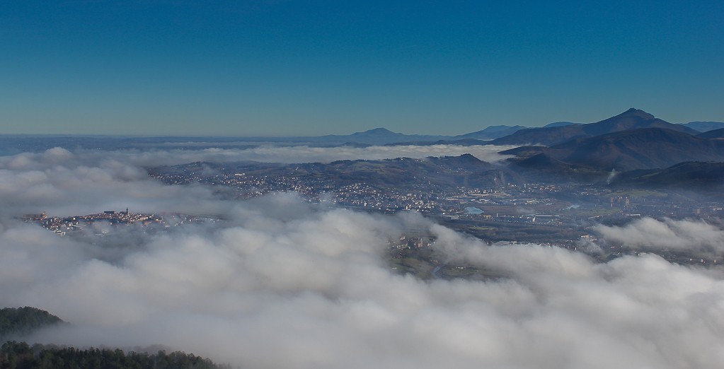 vue sur hendaye jaizkibel