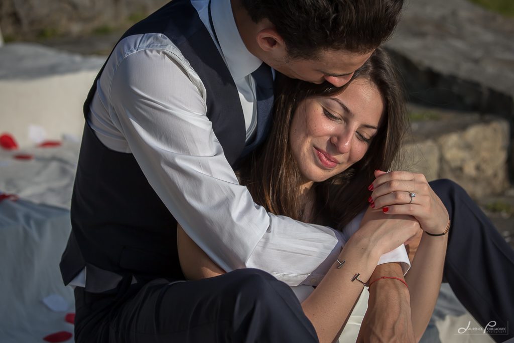 seance engagement couple photographe bidart mariage emak bakea