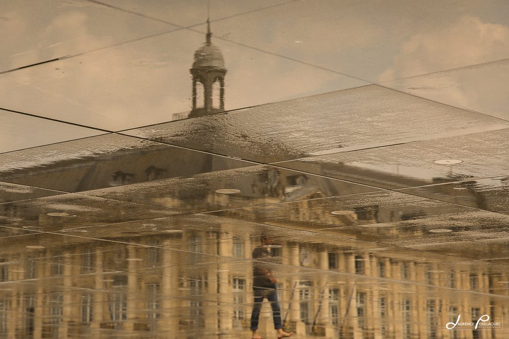 reflet inverse miroir eau photographie