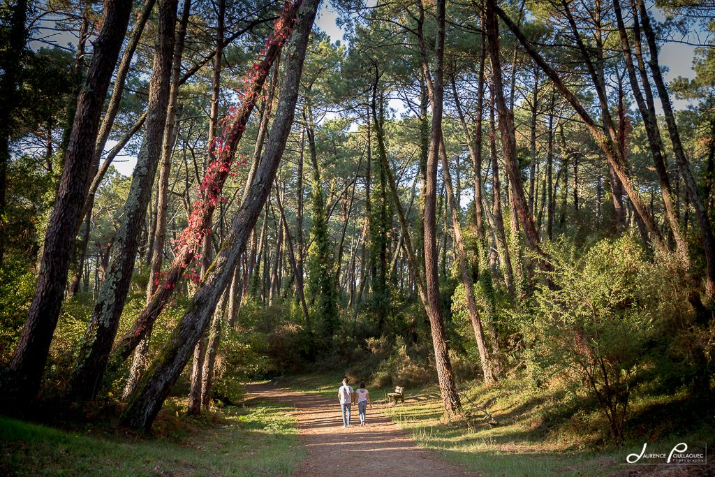 senace couple foret chiberta anglet biarritz