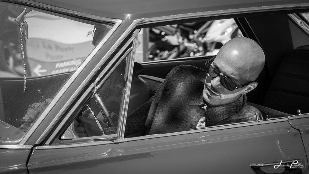 conducteur voiture americaine retro just married bidart cote basque