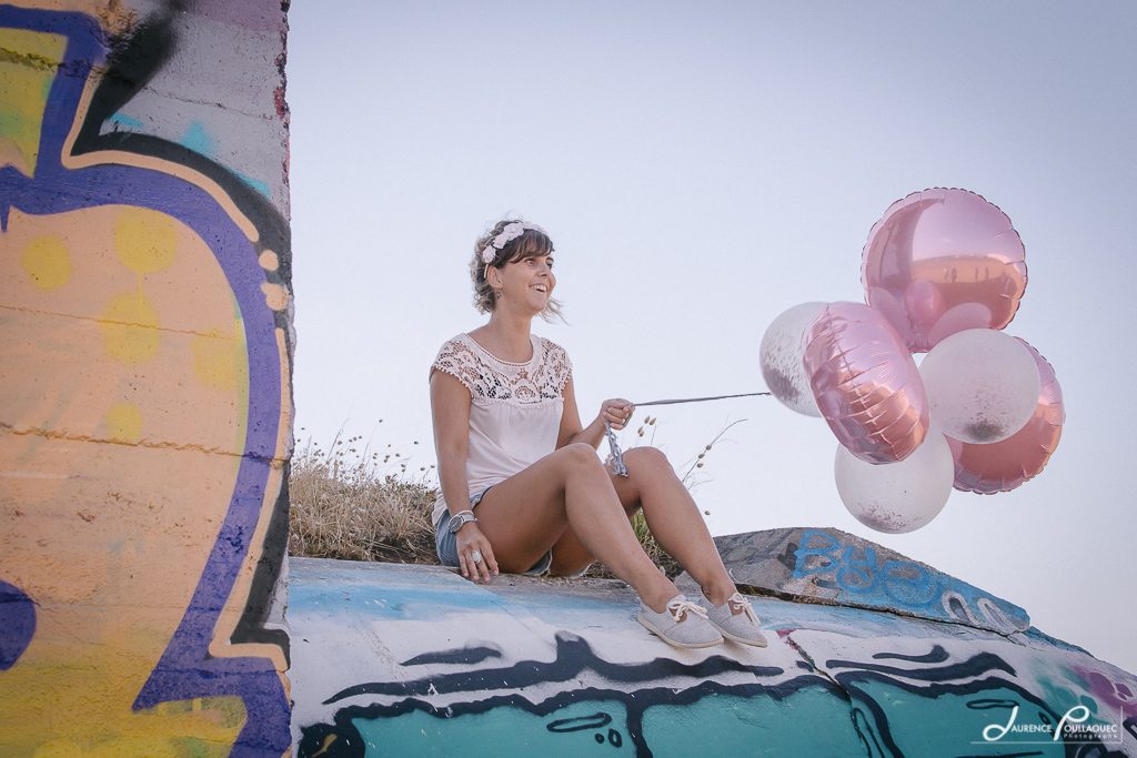 photographe evjf portrait amie landes