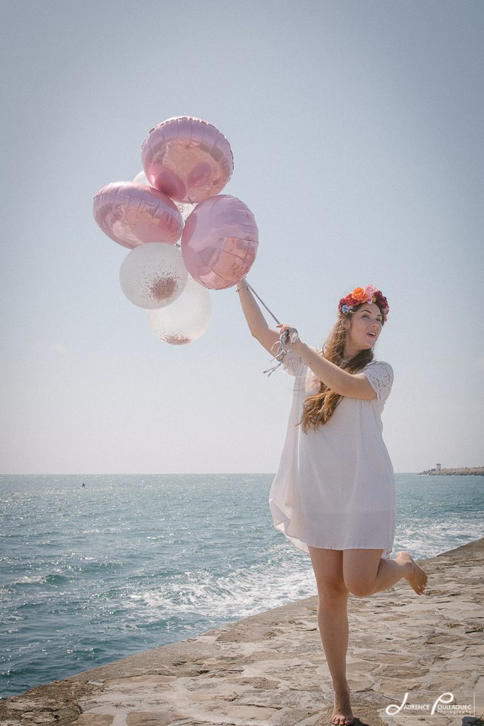 evjf-ludivine-ballons-confettis-tarnos-landes photographe evjf digue tarnos landes