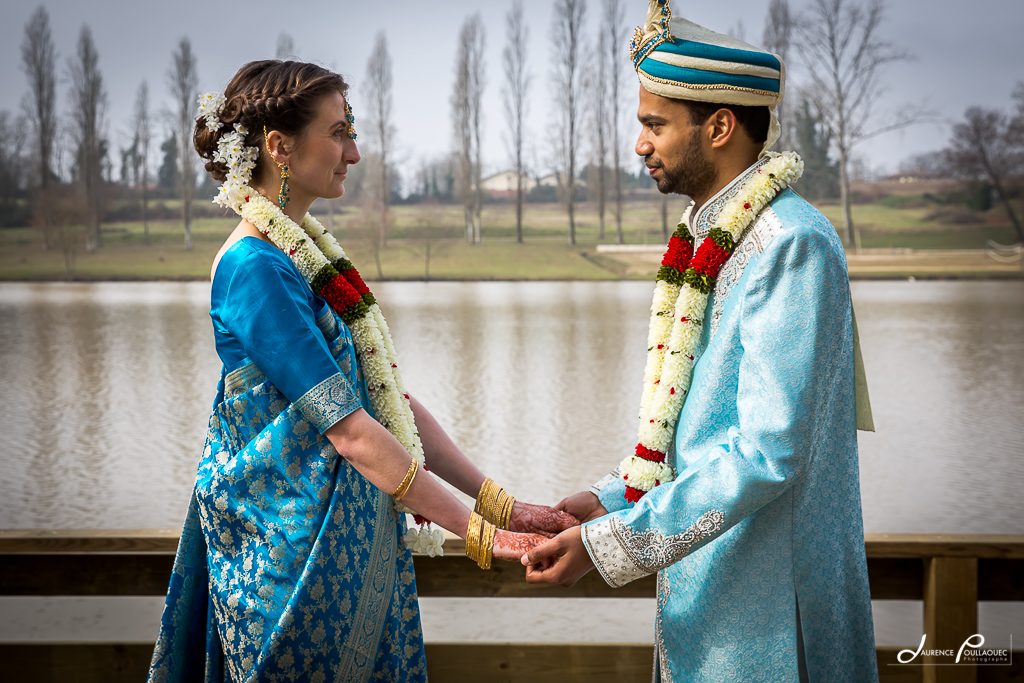 mariage-franco-indien-landes-couple-maries mariage franco indien landes pays basque
