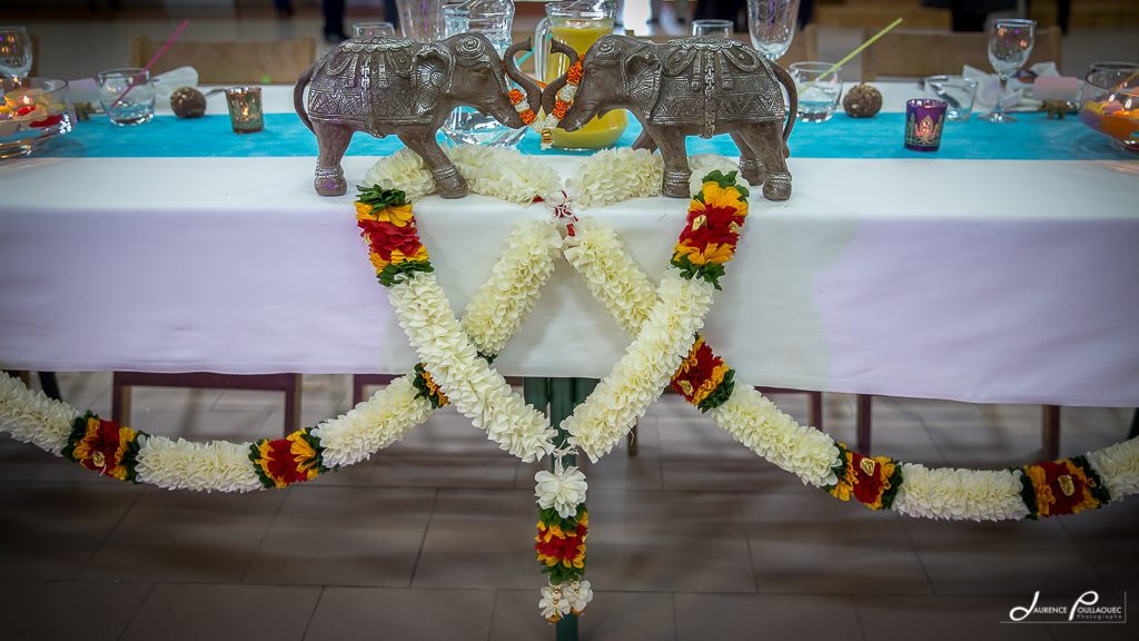 mariage-franco-indien-landes-decoration-table reception mariage franco indien landes pays basque