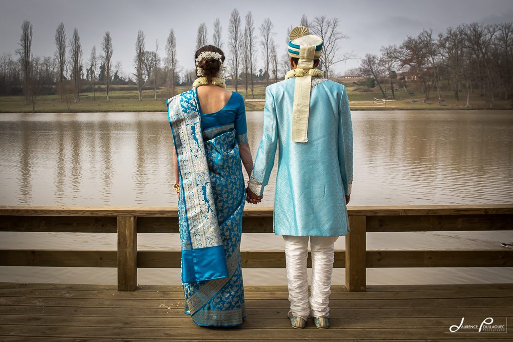 mariage-franco-indien-landes-tenue-maries mariage franco indien landes pays basque