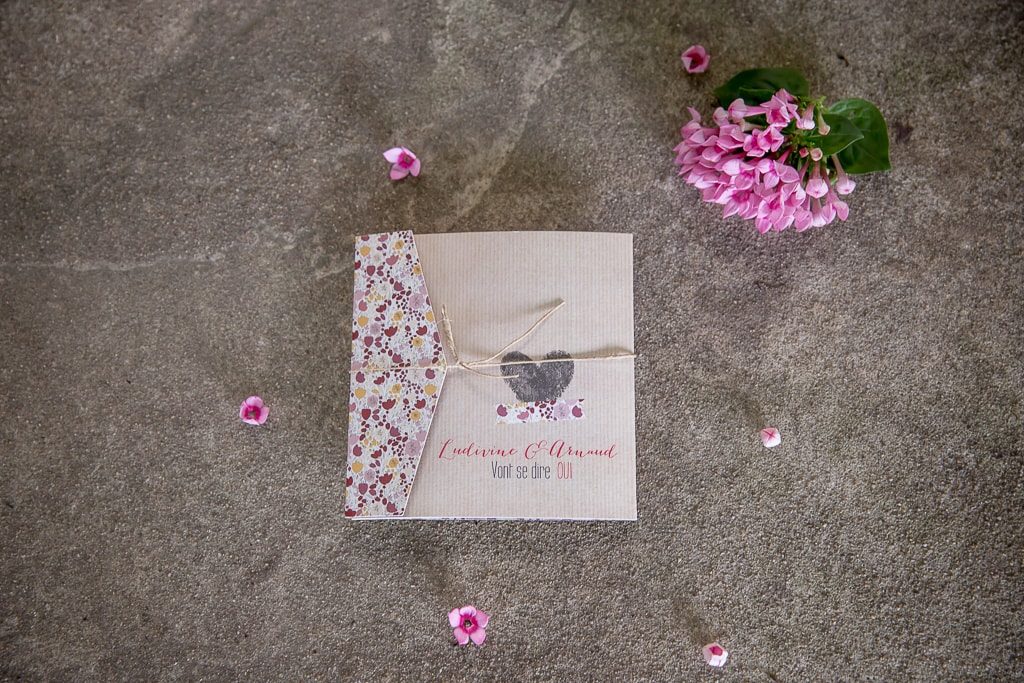 mariage-boheme-ludivine-arnaud faire-part mariage