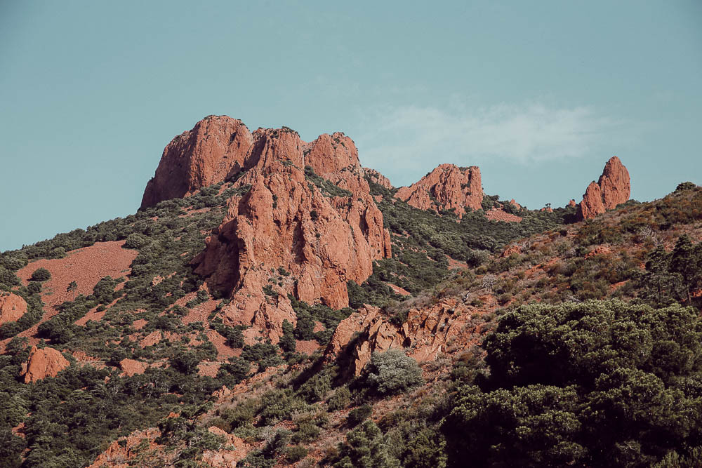 massif de l'esterel cote d'azur