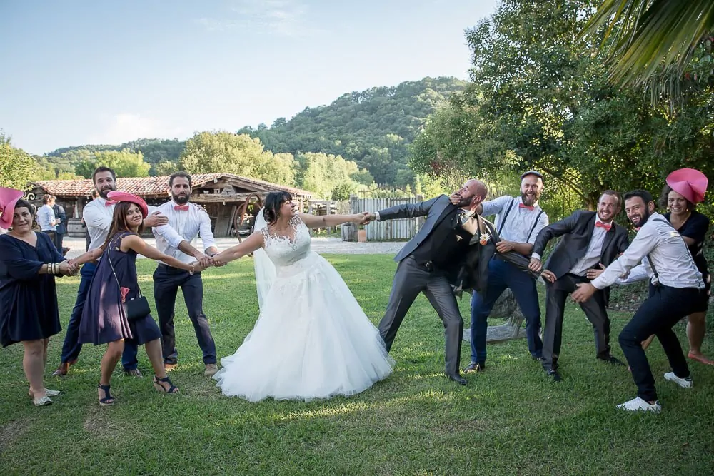 photo groupe mariage pays basque