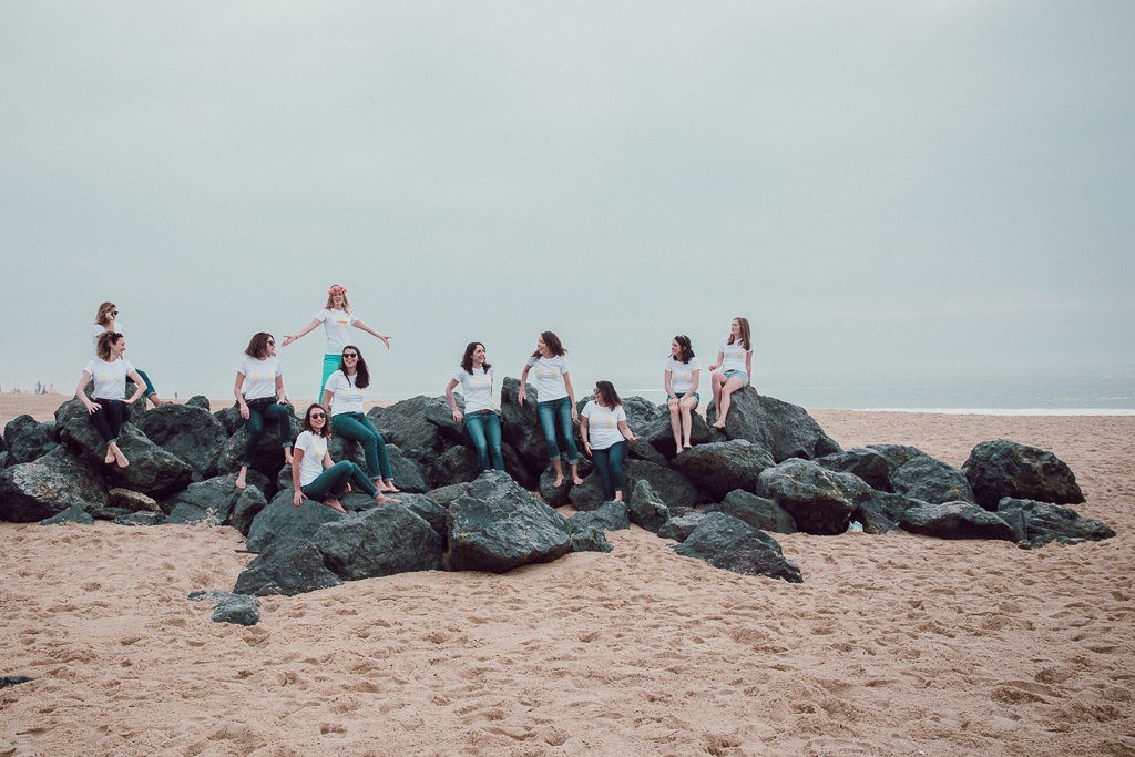 evjf-hossegor-plage photographe evjf hossegor