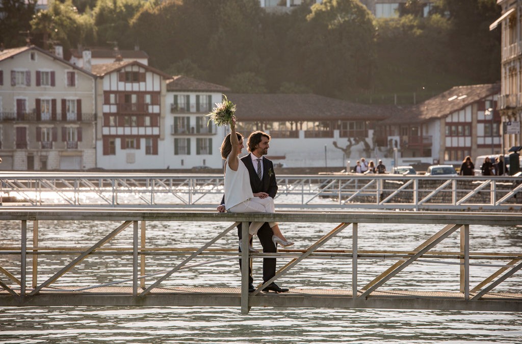 Mariage intime sur la cote basque