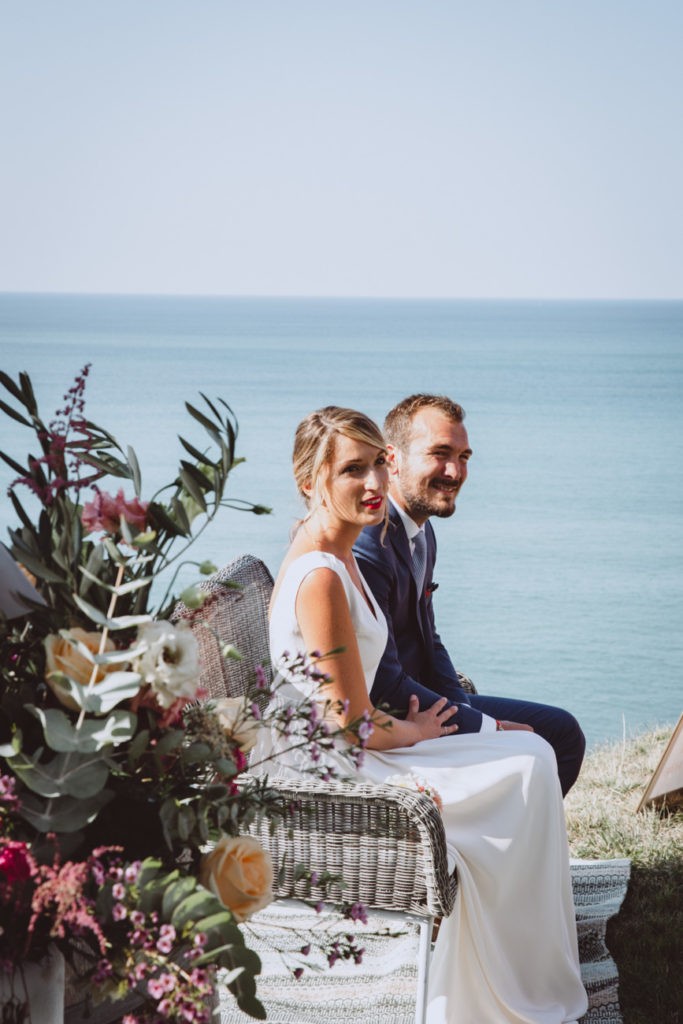 mariage au bord de l'eau
