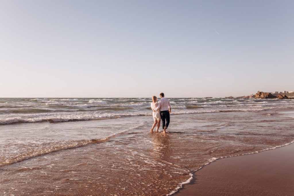 seance photo à la plage