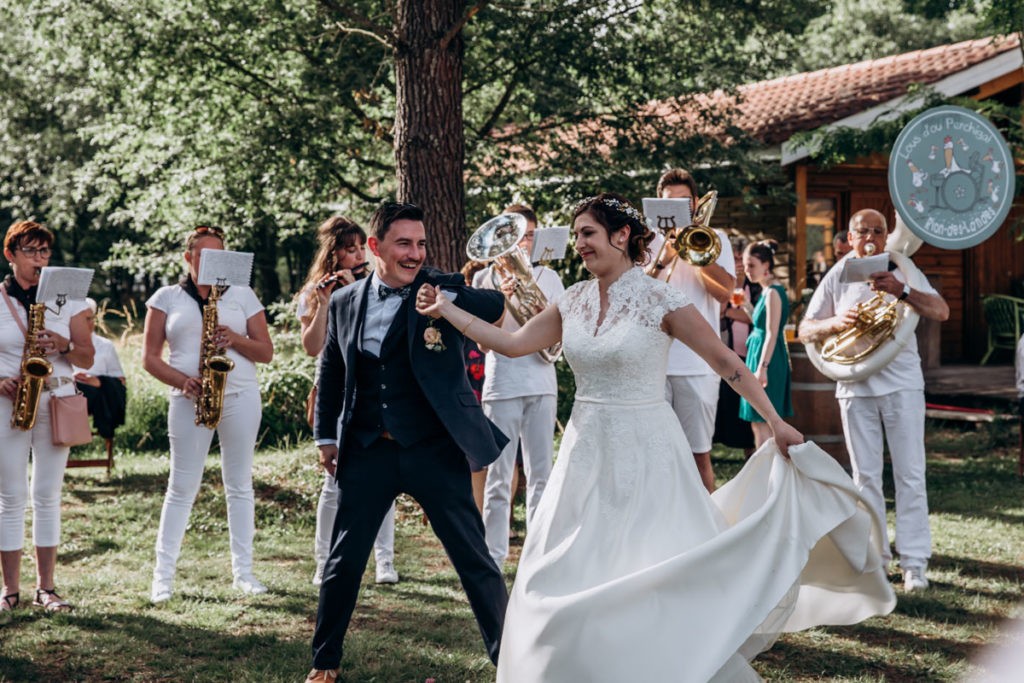 reception mariage landes