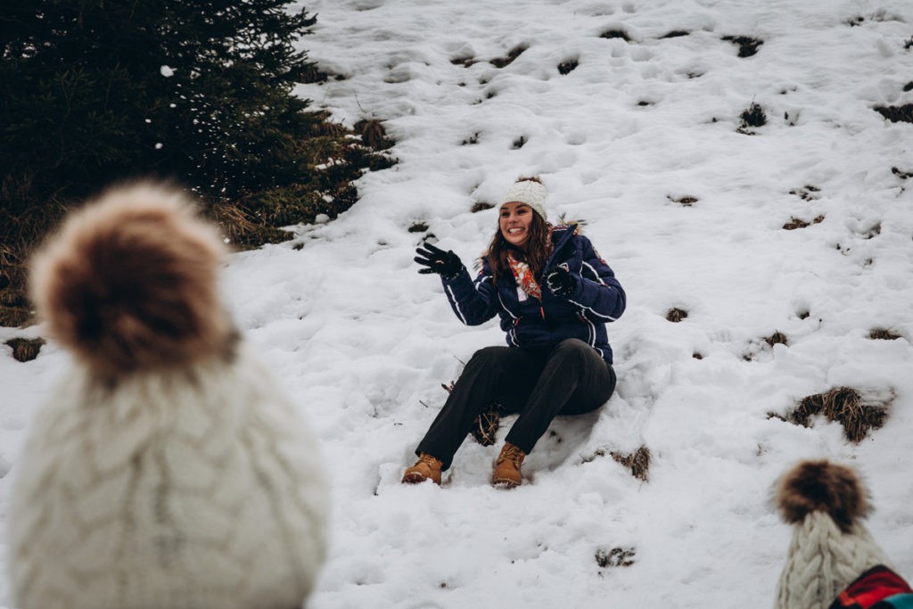 evjf à la neige