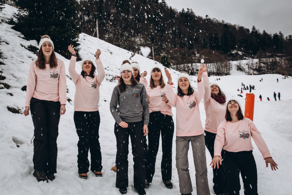 evjf montagne hiver