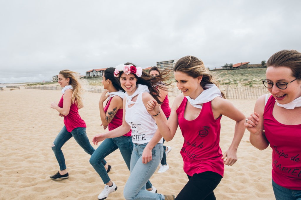 evjf à la plage hossegor