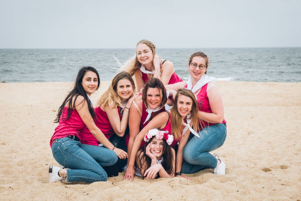 evjf à la plage hossegor