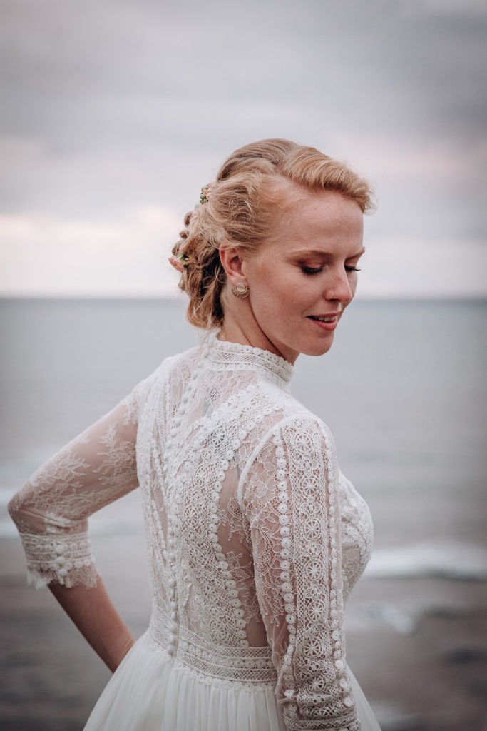 mariage au bord de l'ocean