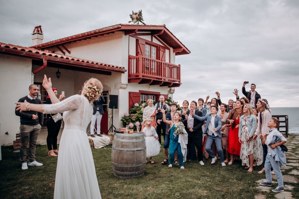 mariage au bord de l'ocean
