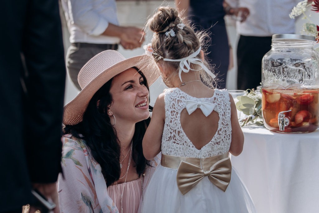 mariage au bord de l'ocean
