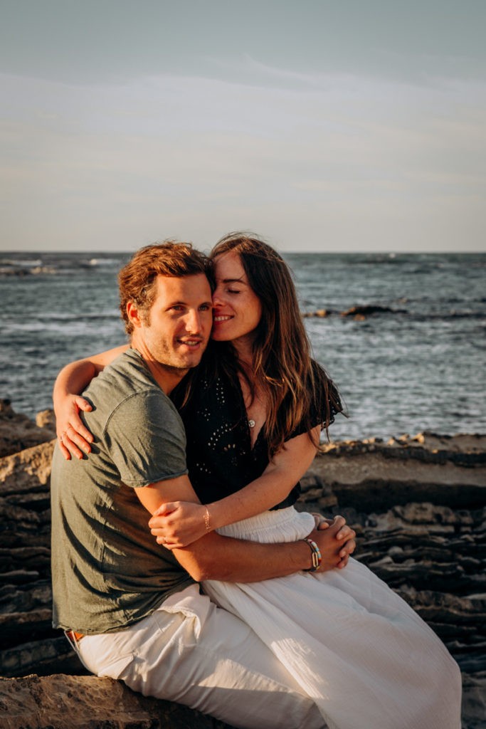 seance couple pays basque plage