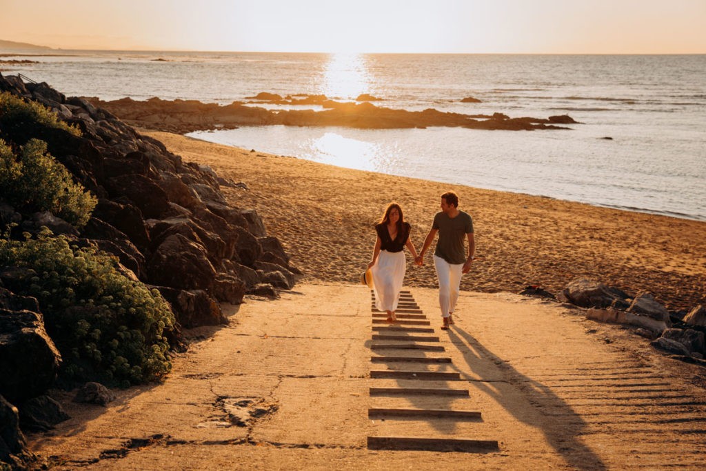 séance couple pays basque photographe