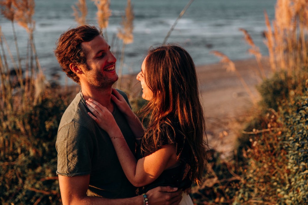 seance photo couple dans la nature