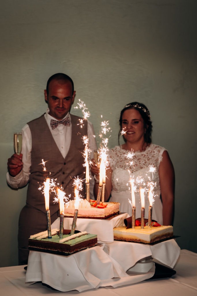 mariage mur à gauche