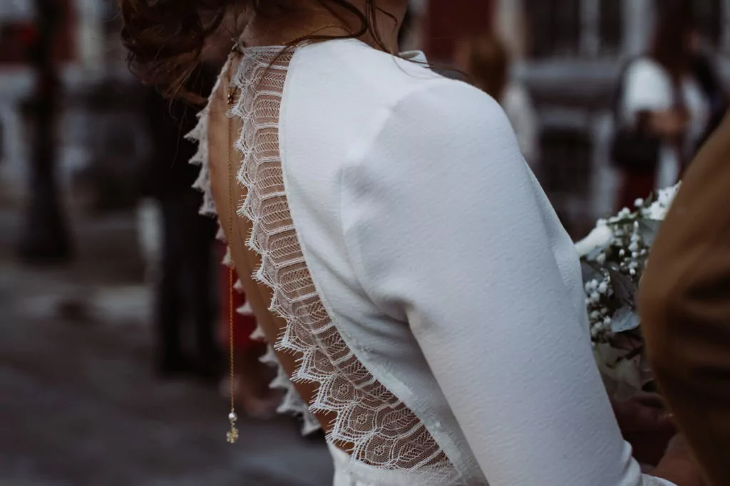 robe de mariée pour mariage en hiver