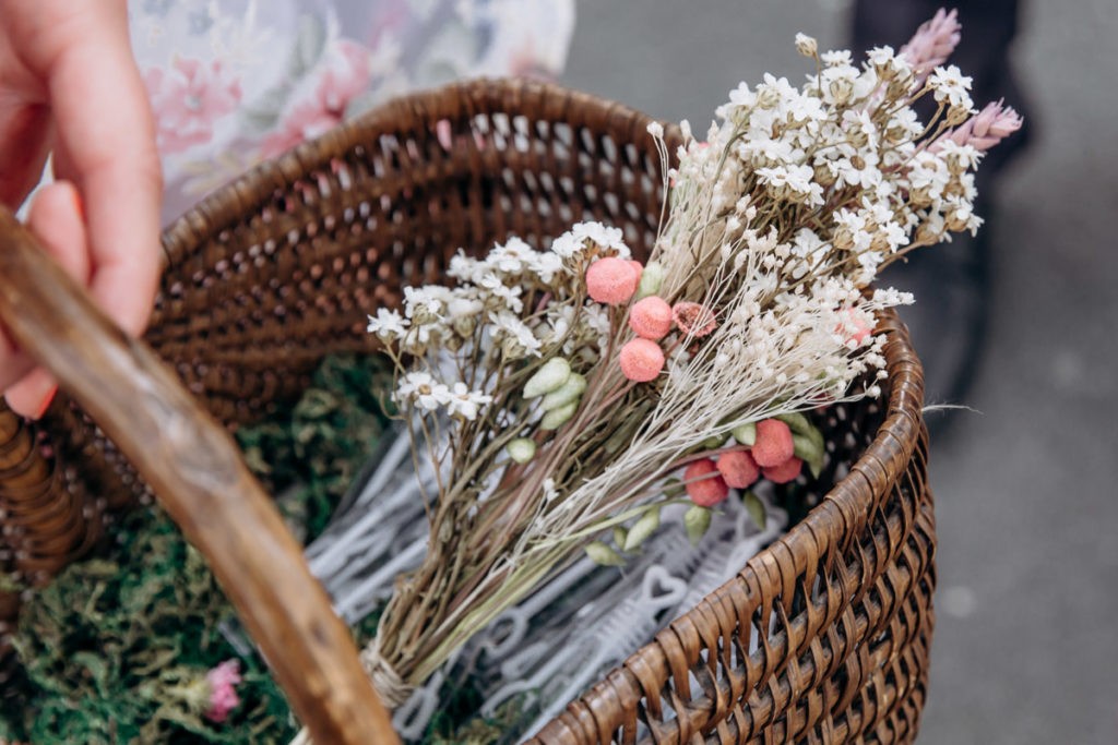 fleurs sechees mariage