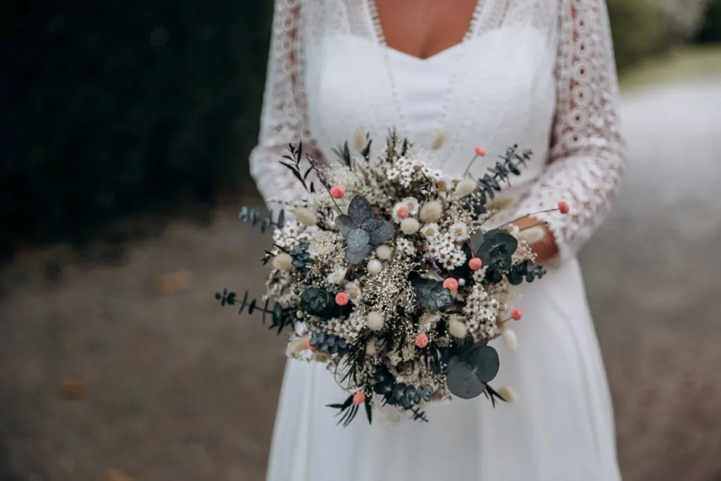 fleurs sechees mariage