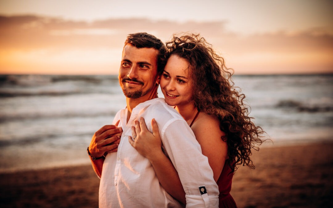 Seance couple à l’océan