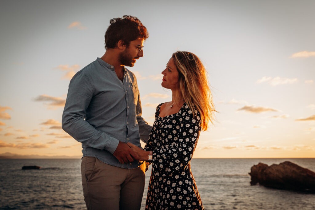 Séance engagement à Biarritz