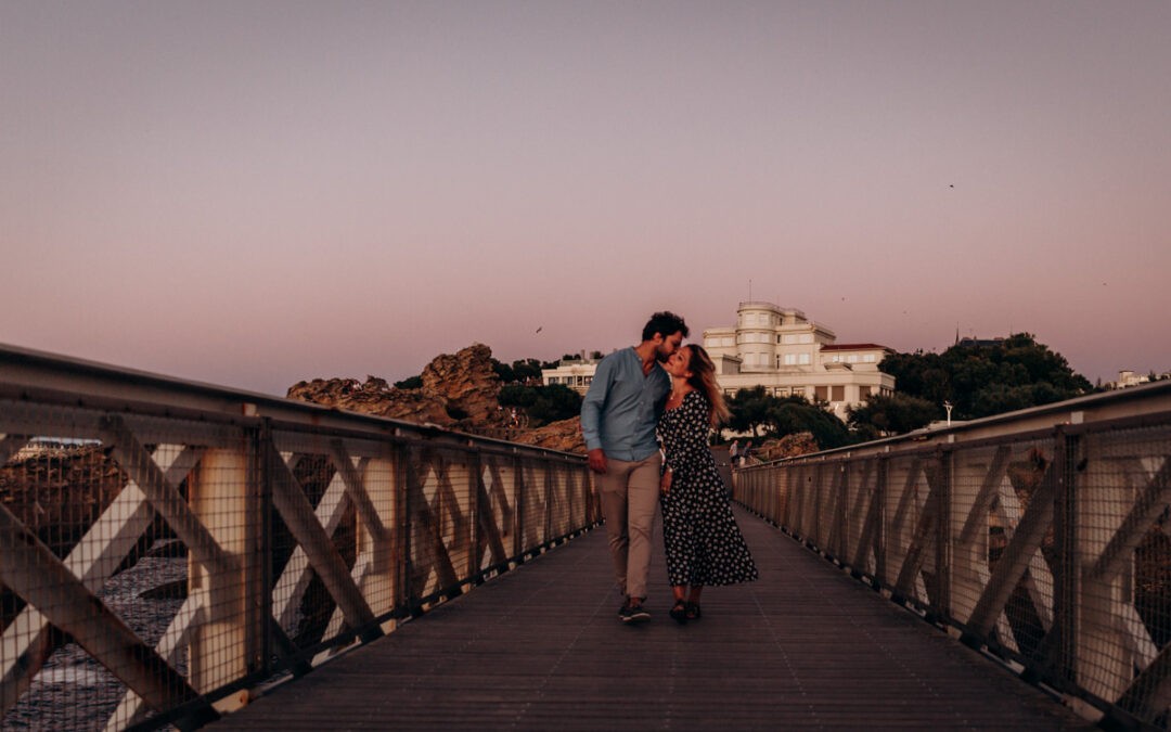 Séance engagement à Biarritz