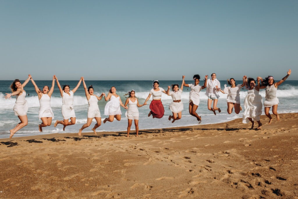 evjf à la plage hossegor