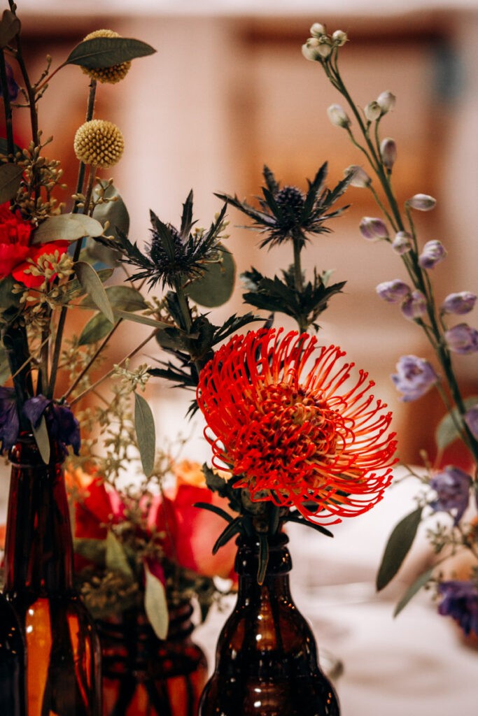 Mariage coloré et fleuri à la ferme inharria