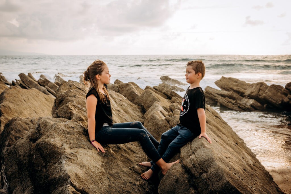 séance photo à la plage