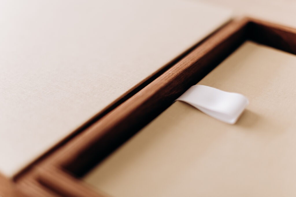 album de mariage par un photographe