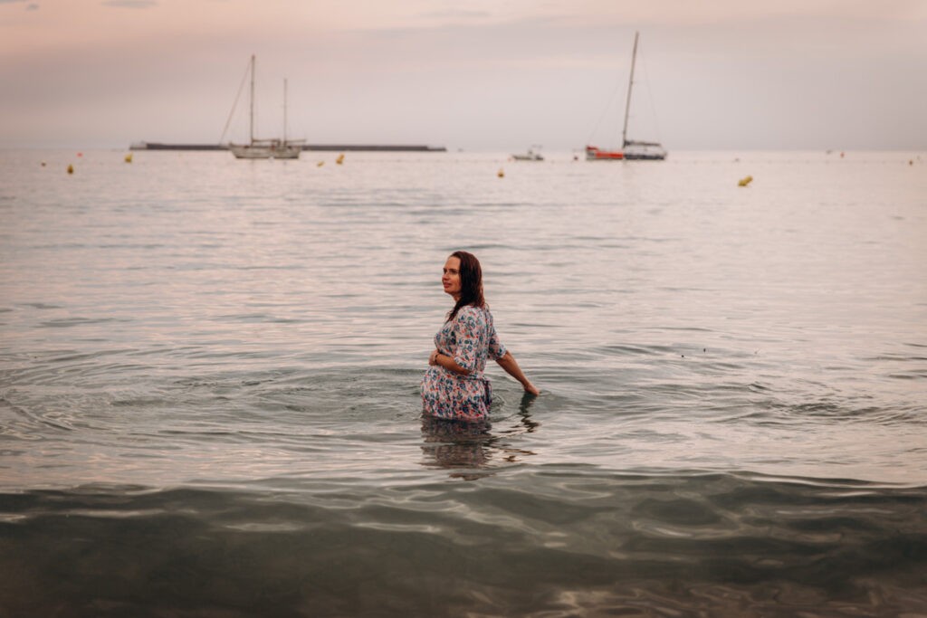 shooting photo dans l'eau