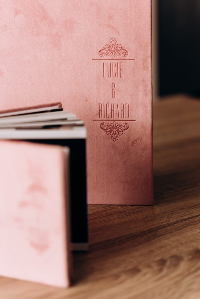 album de mariage luxe