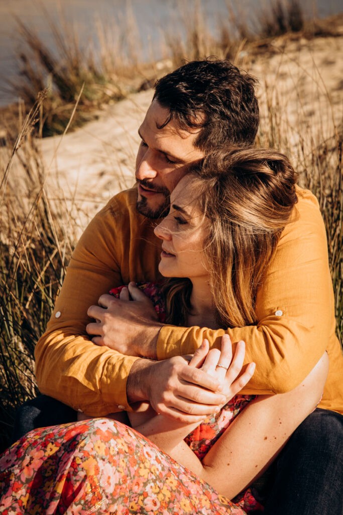 séance couple dans les landes