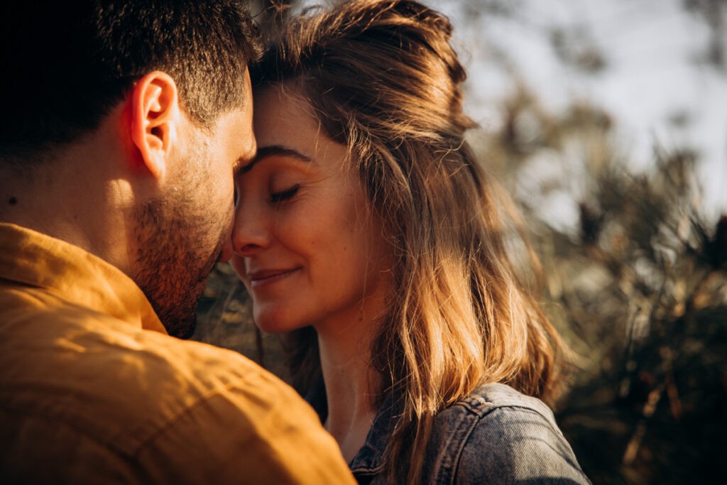 Séance engagement en foret dans les Landes