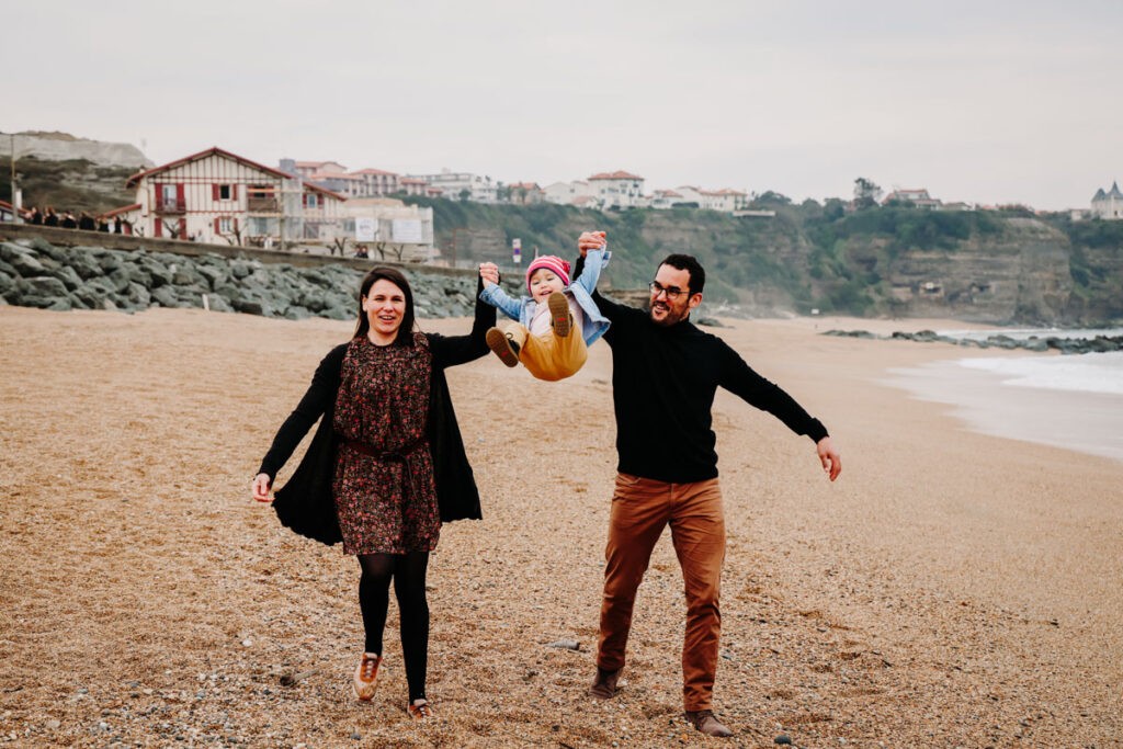 séance famille à anglet