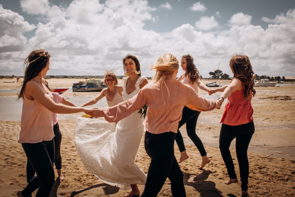 evjf à la plage cap ferret
