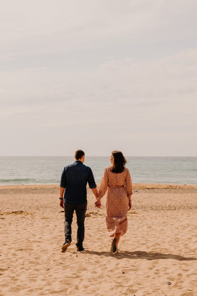 seance grossesse à la plage
