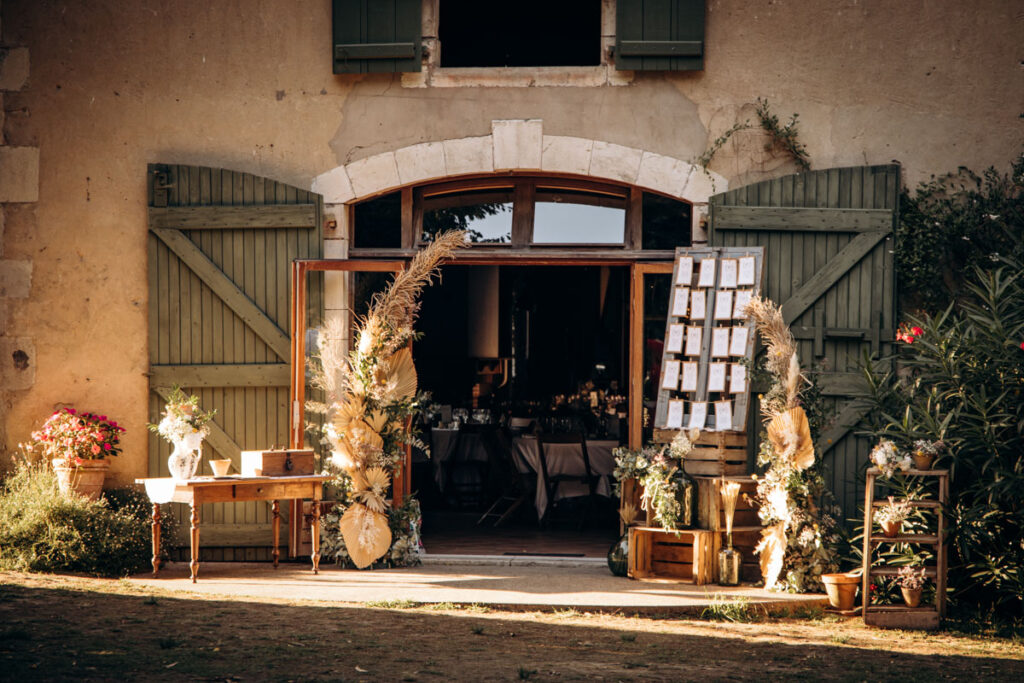 mariage à la grange de meysonnave
