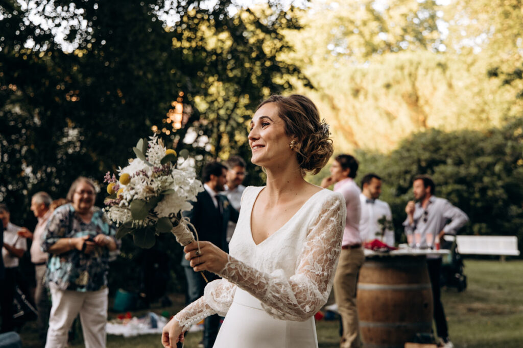mariage à la grange de meysonnave
