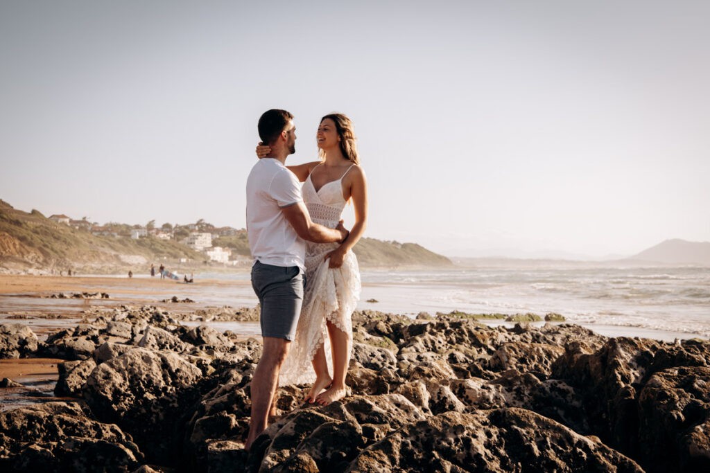 seance photo couple biarritz